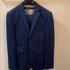 COPY - Men slim suit from express including vest